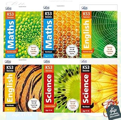 Letts Ks3 Revision Success Collection 6 Books Bundle With - 