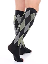 Doc Miller Open Toe Compression Socks, 30-40