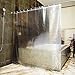 ABC life Shower Curtains Clear