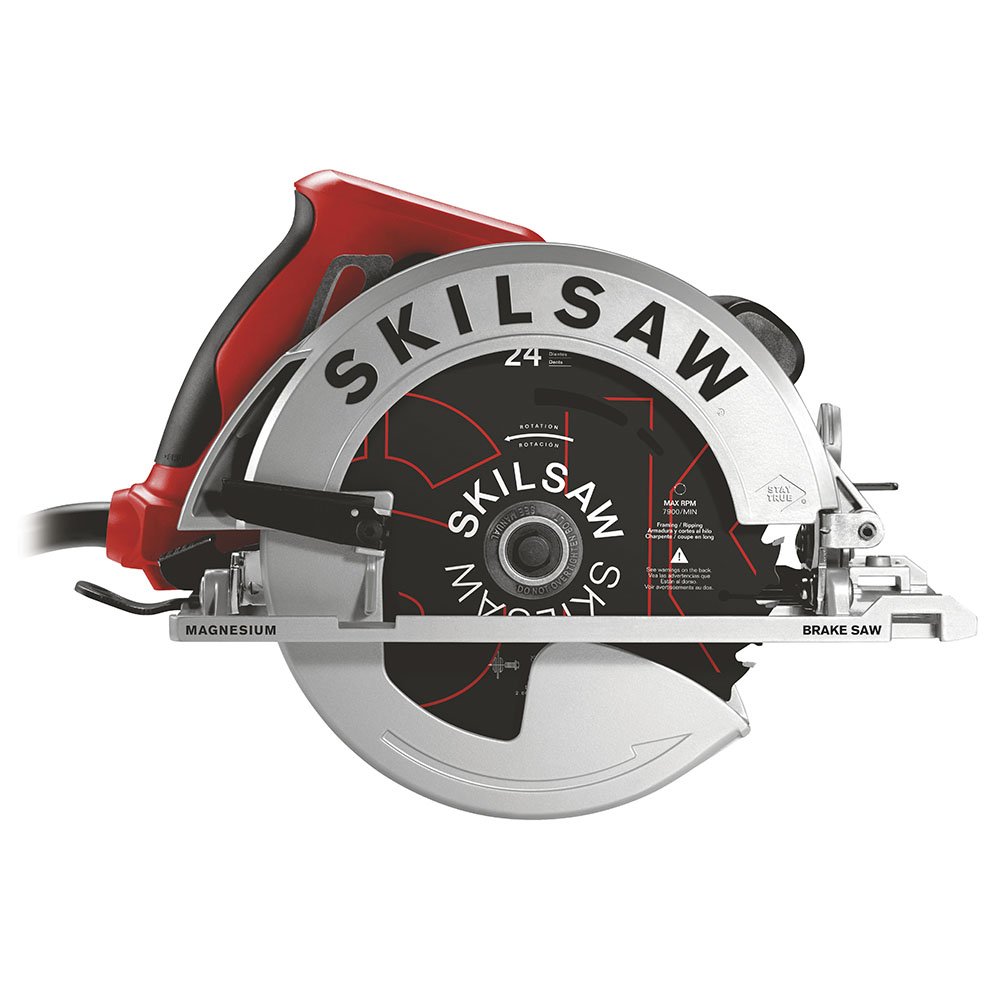 SKILSAW SPT67WMB-01 15 amperios 7-1/4 pulgadas. Sierra circular Sidewinder de magnesio con freno