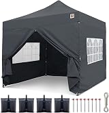 Gorilla Gazebo 3x3m Heavy Duty Waterproof Market Stall with Side Panels view 1