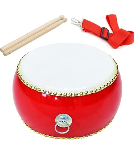 Amazon.com: Wadaiko Japanese Drum Red Kp-390/jd/re : Toys & Games