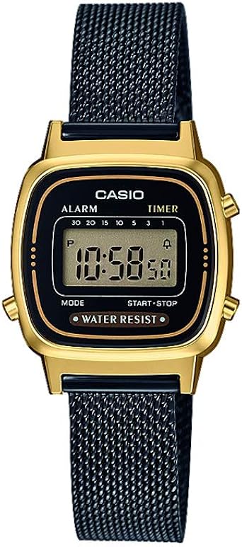 CASIO - Solo tiempo digital Casio Vintage con correa de malla ...