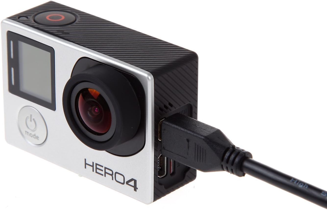 DragonTrading Micro HDMI Cable For All Go Pro Hero Action Camera Models. Allows Viewing Of Camera Footage On TV Or Display - Image 5