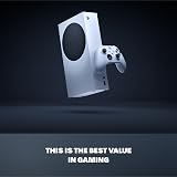 Xbox Series S 1TB Robot White Console view 2