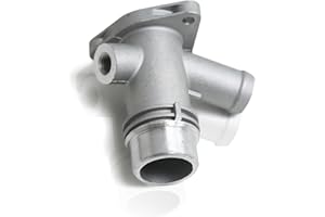 DMMOHLE 11118619408 Aluminum Engine Coolant Hose Flange Connector B58 3.0L Compatible with BMW F20 F21 F22 F23 F30 F31 F32 F33 F34 F36 G30 G31 G32 X3 X4 M140i M240i 340i 440i 540i 640i 740Li