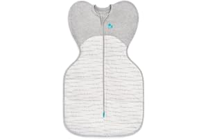 Love to Dream Warm Swaddle UP 2.5 TOG Baby Sleep Sack for Autumn & Winter | Arms Up Position for Self-Soothing, Calms Startle Reflex | Small 8-13 lbs, White Dreamer