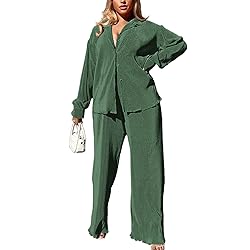 kaimimei Casual 2 Piece Outfit for Women - Linen