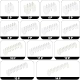 sourcing map 2.54mm XH 6 Pin Connector Kit Male Female Header Right Angle view 5
