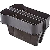 ENDAN Canvas Bins Storage Box, Bank Organizer, Slot, Wallet Filling Holder, Phone Slot Pocket, Car Accessories