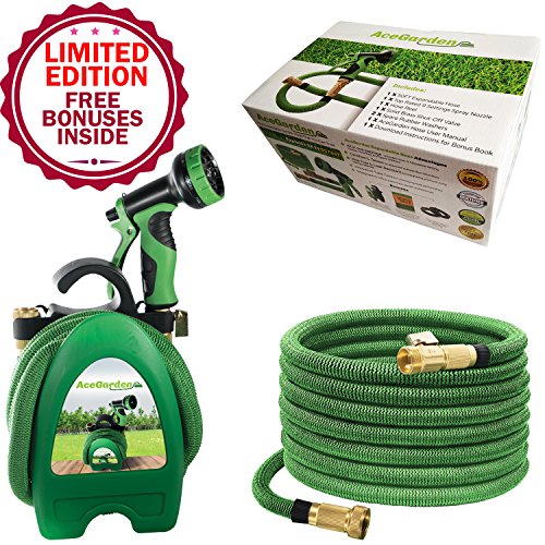Buy The Best 50ft Expandable Garden Hose & Nozzle That You Can Trust