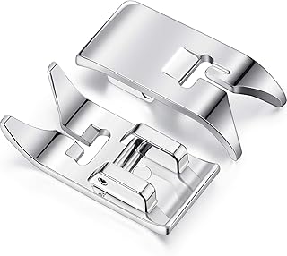 2 Stücke Multifunktions Nähmaschinen Nähfuß Geradem Stich zum Aufschnappen Universeller Allzweck Zick Zack Fuß für Meisten Nähmaschinen Inländische Nähmaschinen mit Niedrigem Schaft