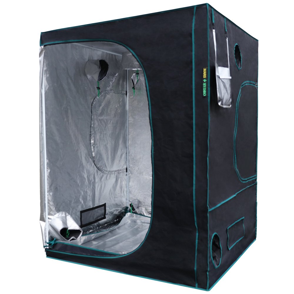 MarsHydro 150x150 x200 Reflective Mylar Hydroponic Grow Tent for Indoor