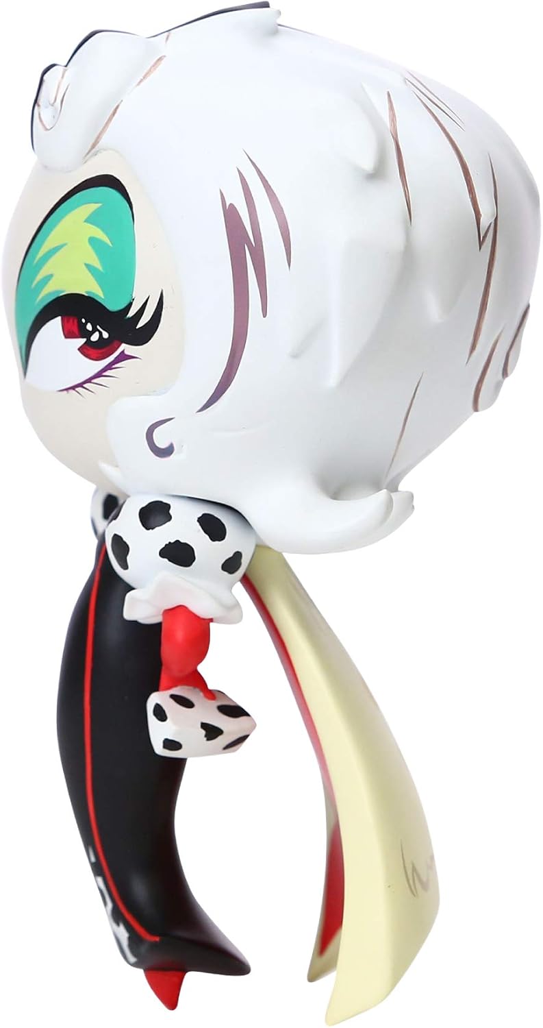 World of Miss Mindy Disney Villains 101 Dalmations Cruella de Vil Figurine,7 Inch, Multicolor - Image 4