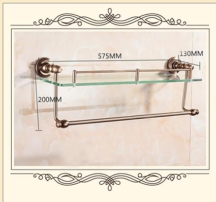 JJSMAO Toallero De Aluminio De Espacio Europeo Antiguo ...