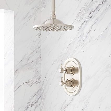 Signature Hardware 431857 Waterson Thermostatic Shower System With