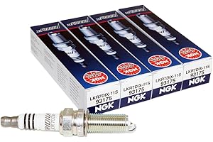 NGK LKR7DIX-11S Iridium IX Spark Plug (93175 Iridium Ix), 4 Pack