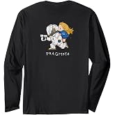 PRAGMATA Hugh &amp; Diana Run! BP Long Sleeve T-Shirt