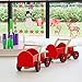 Christmas Glass Wall Decals, 4 Pieces Removable Christmas Window Sticker, Wall Glass Static Sticker Christmas Decorations Window & Door Decals for Xmas and New Year