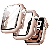 JETech Case with Screen Protector for Apple Watch