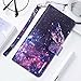BENTOBEN Note 8 Wallet Case, Samsung Galaxy Note 8 Case, PU Leather Nebula Galaxy Stars Space Design Card Holder Slots Kickstand Magnetic Wristlet Folio Flip Cover for Samsung Galaxy Note8, Purple
