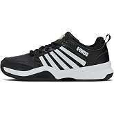 K-Swiss Men's Court Express 2 Tennis Shoe | Pickleball Court, Reliable Traction, Secure Support, Breathable Fit, Durable Performance, Leather Upper, All-Court