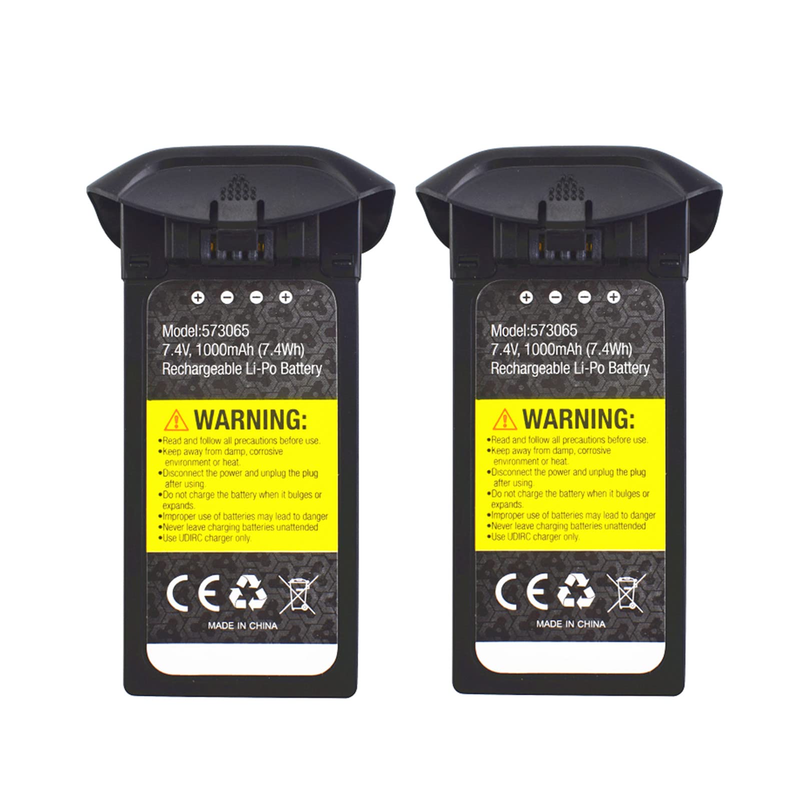 ZYGY D58 U88 U88S 4 axis aircraft remote control drone battery 2PCS 7.4V 1000mah lithium battery accessories