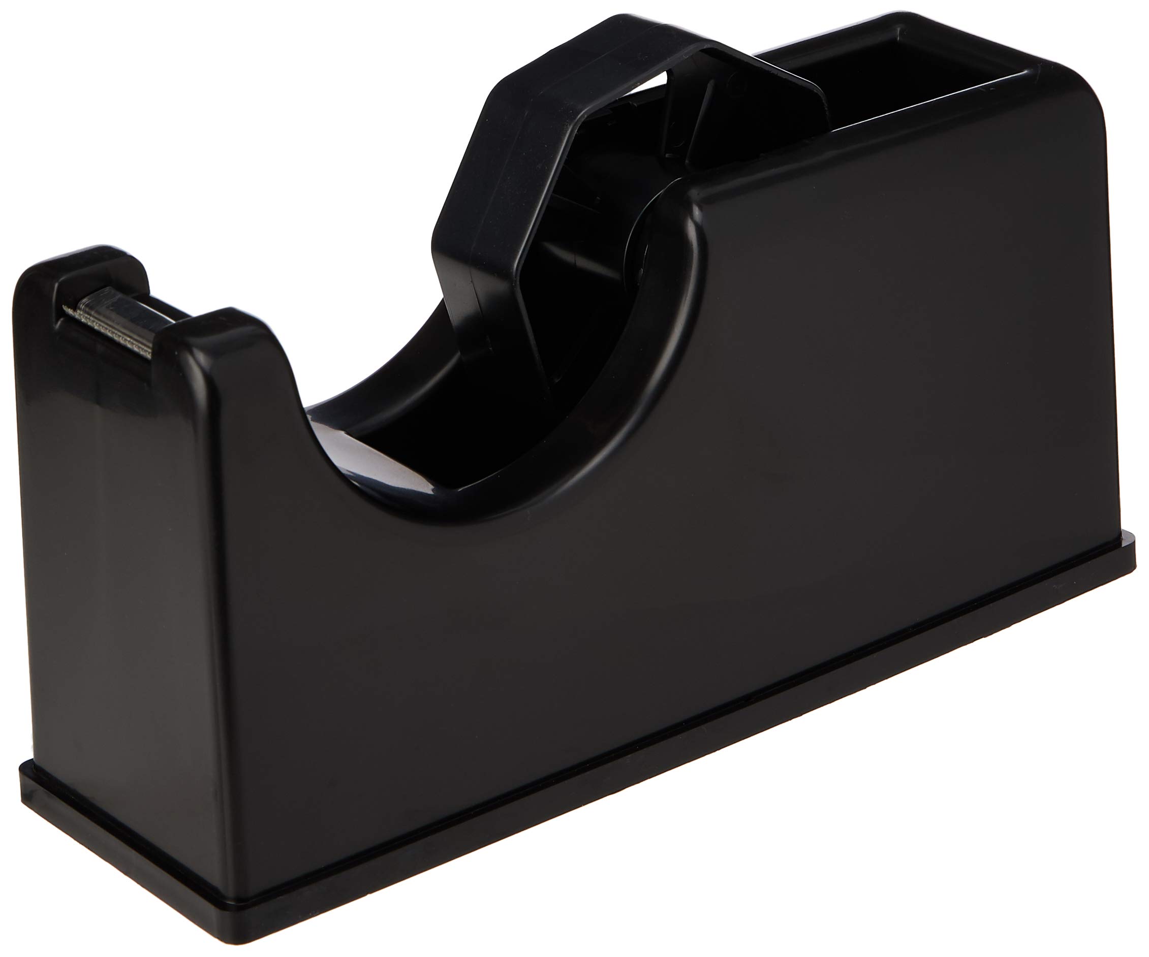 5 Star Tape Dispenser Desk Weighted Non-slip Capacity 25mm Width Black - Ref 920136