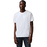 Calvin Klein Men's Relaxed Fit Monogram Logo Crewneck T