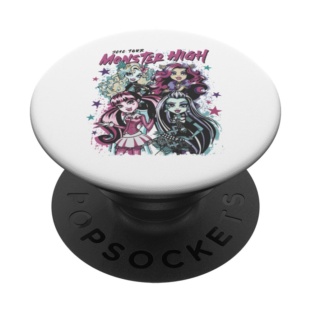Graduates of Monster High - Draculaura Frankie Lagoona Clawdeen PopSockets Adhesive PopGrip