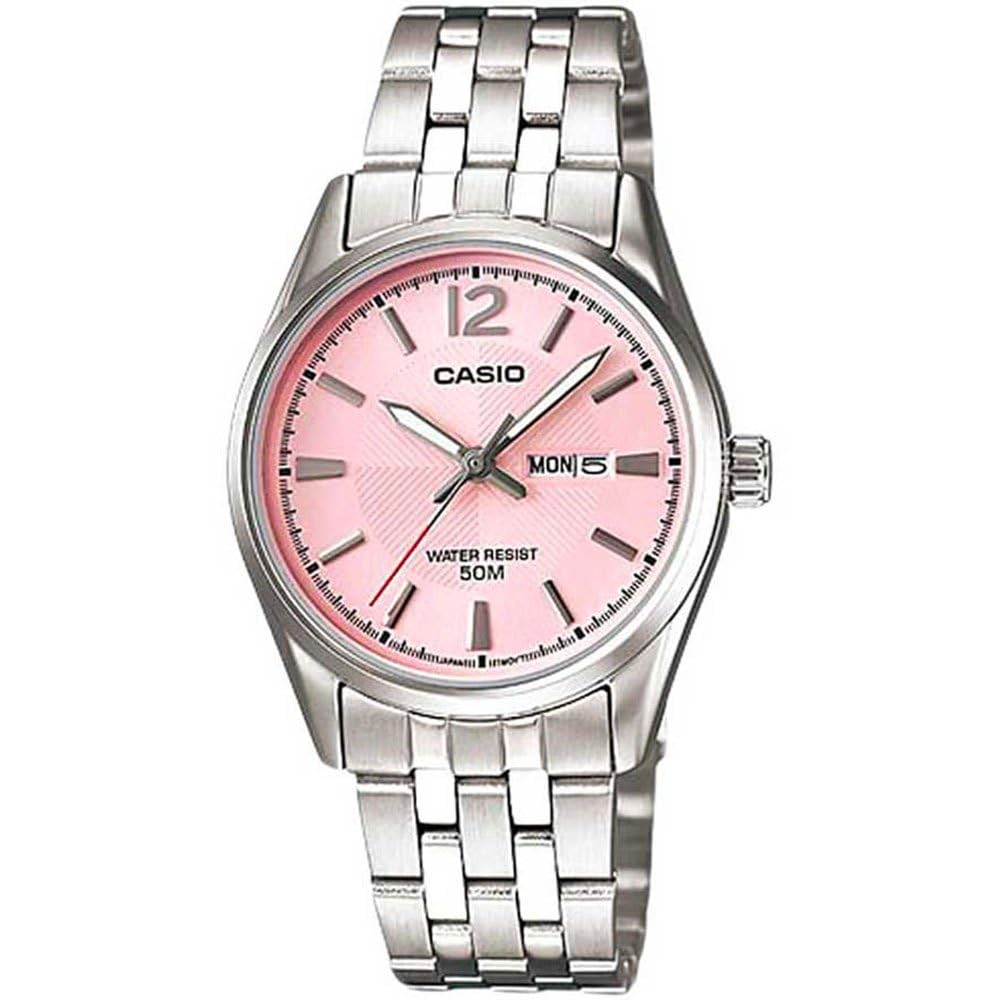 Casio LTP1335D-5AV Women's Watch, Candy Pink, OneSize, Casual, Sweet Pink, One Size, Casual