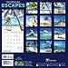 2017 Tropical Escapes Mini Calendar