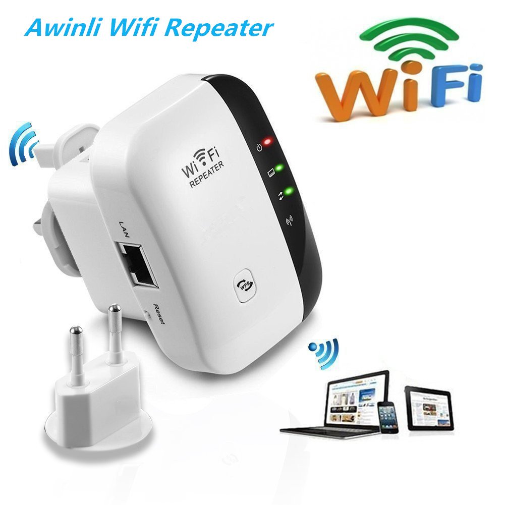 Extensor de red WiFi Mbps Mini Wireless Extensor de Rango Inalámbrico AP