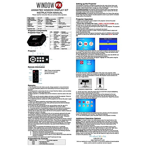 2016-Windowfx-Atmos-Animated-Window-Projector-Kit-Includes-12-Pre-loaded-Holiday-Images