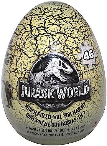 Fallen Kingdom Jurassic World Mystery Puzzle 46 pcs