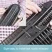 Richards Operated/Black Homewares Motorized Tie Rack with LED Lights – Rotating with Batteries – Hold up to 64 Ties and 8 Belts – Standard Rods Good for Most Closet Types