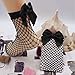 Tonuni 3 Pairs Women's Summer Sexy Thin Fishnet Short Pantyhose Socks