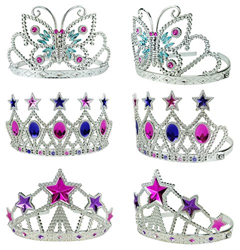 Princess Jewelry Dress Up Accessories Toy Playset for Girls (50 pcs)