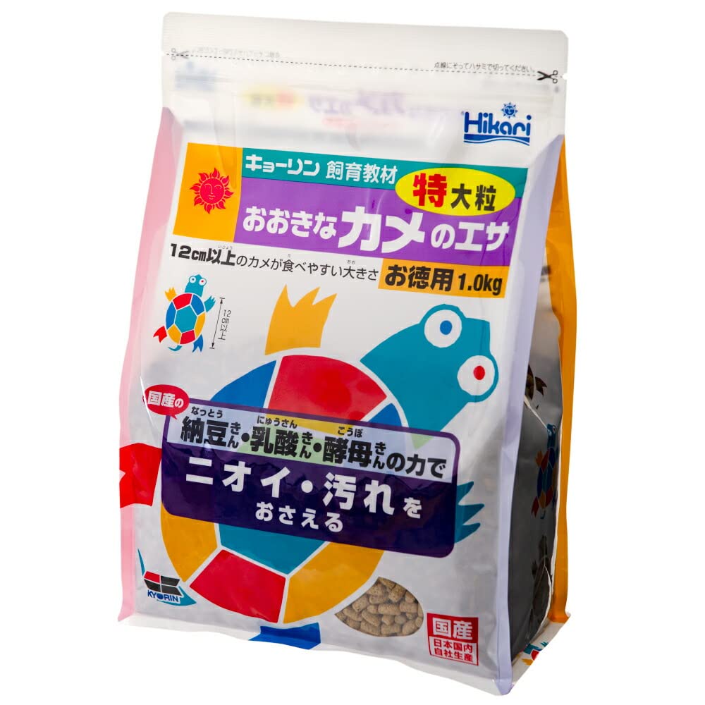 キョーリン おおきなカメのエサ 特大粒 お徳用 1キログラム (x 1)商品画像