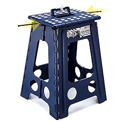 Delxo Folding Step Stool 17.5 Inch,Heavy Duty Step