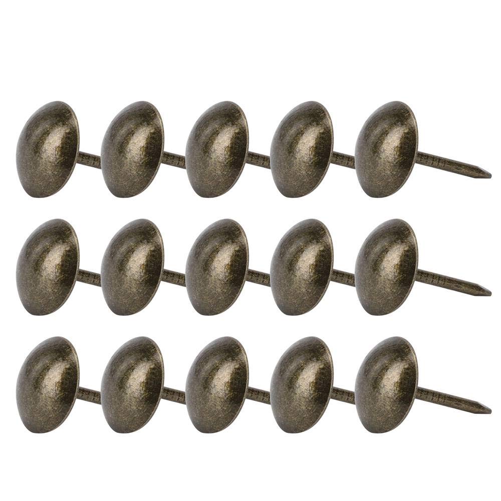Round Large-Headed Nail Furniture Tacks Decorative Drawing Pin 11x17mm(#1)100Pcs Upholstery Tacks Furniture Nails Pins Rivet Tools