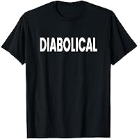 Amazon.com: Funny Diabolical T-Shirt Evil Mastermind Genius