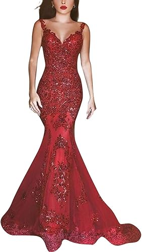 mermaid shape prom dresses