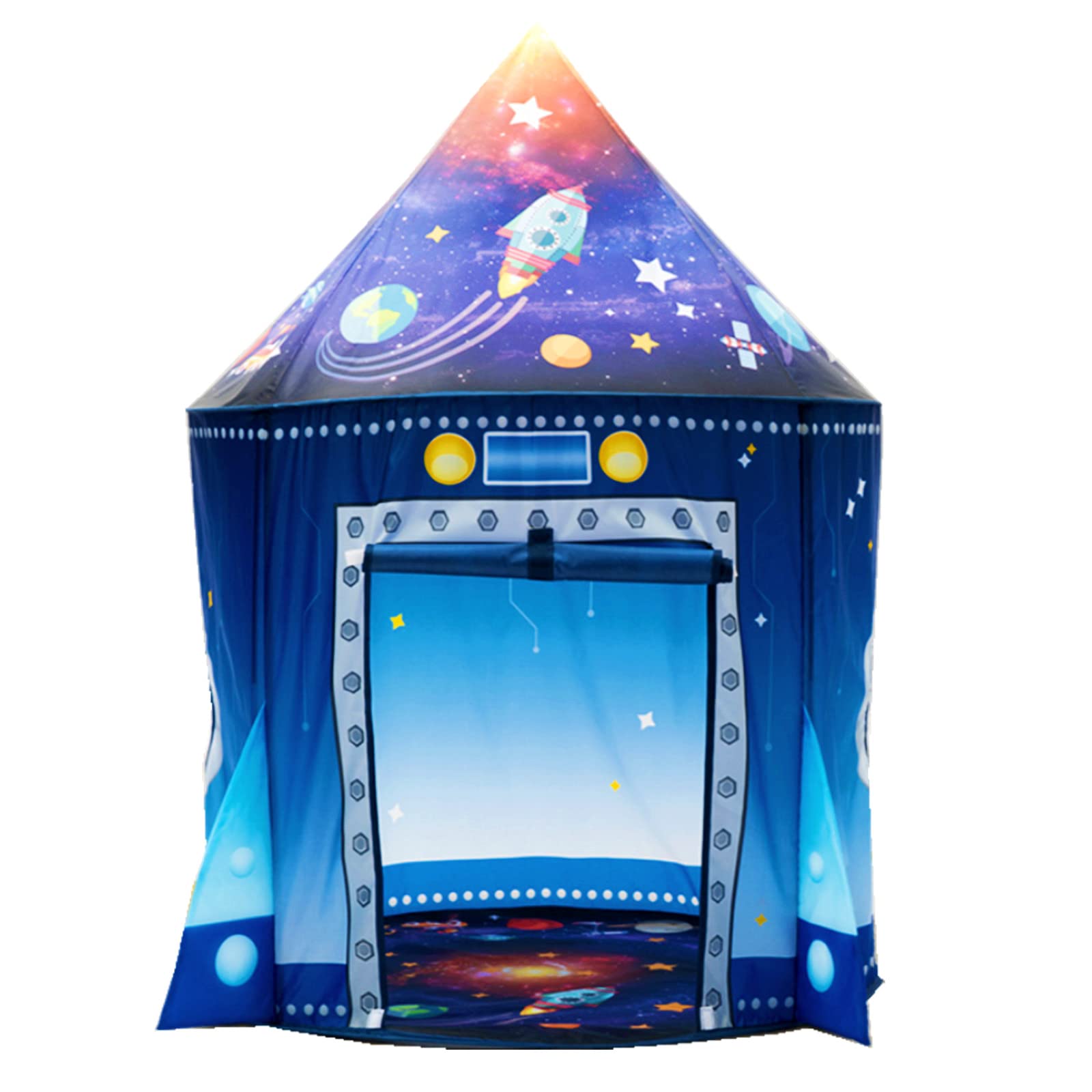 Benebomo Fantasy Rocket prop tent, Space pop up tents,Play tent house rocket tent,with a carrying bag