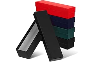 Teling 4 Pcs Coin Storage Box 2x2inch Flip Holders Collectors Coin Supplies Holders for Cents Collection Cardboard (Multicolor)