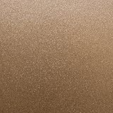 Best Creation 12-Inch by 12-Inch Glitter Cardstock, Bronze Copper