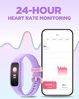 Vigor 2 L Kids Fitness Tracker Watch Lilac 5-15 IP68 Waterproof view 4