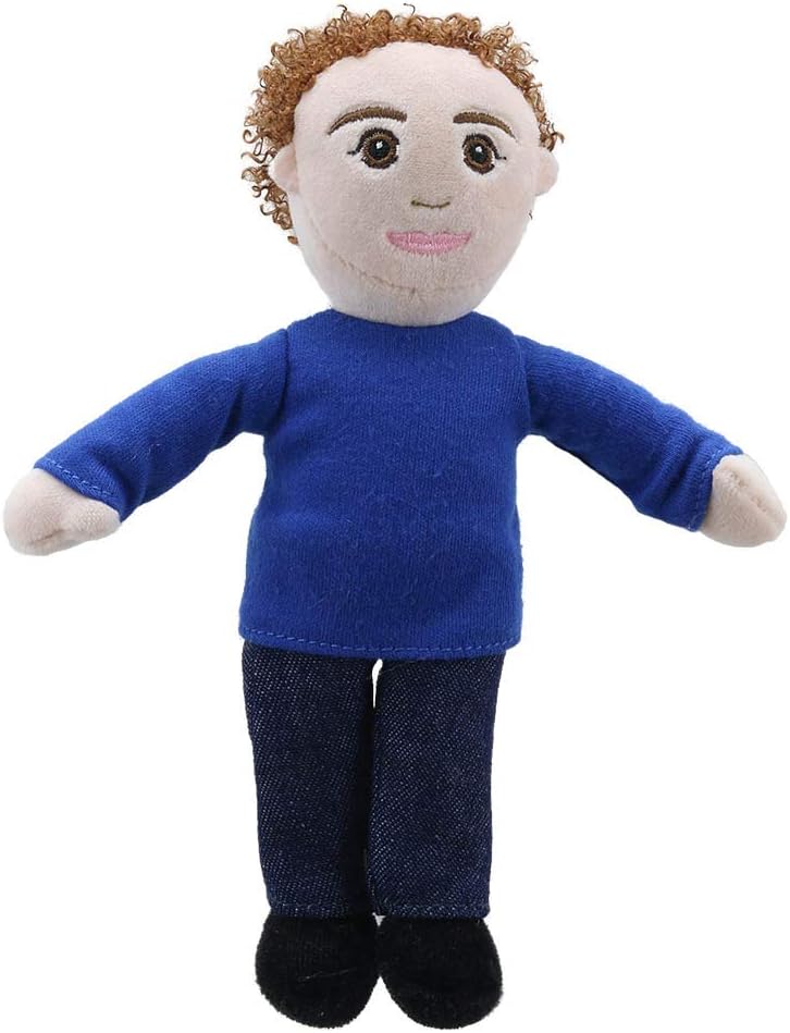 The Puppet Company - Finger Puppets - Dad (Light Skin Tone)