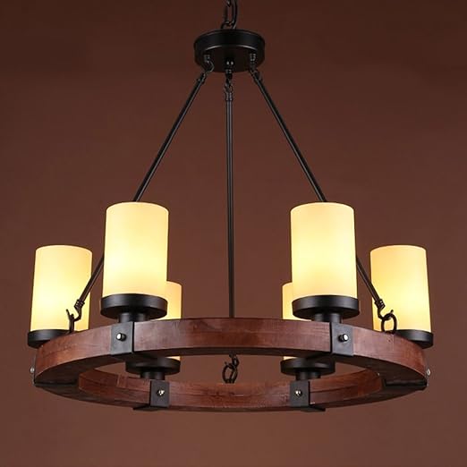 Modern Deckenlampe Industrial Edison Retro Style 6 Lampe