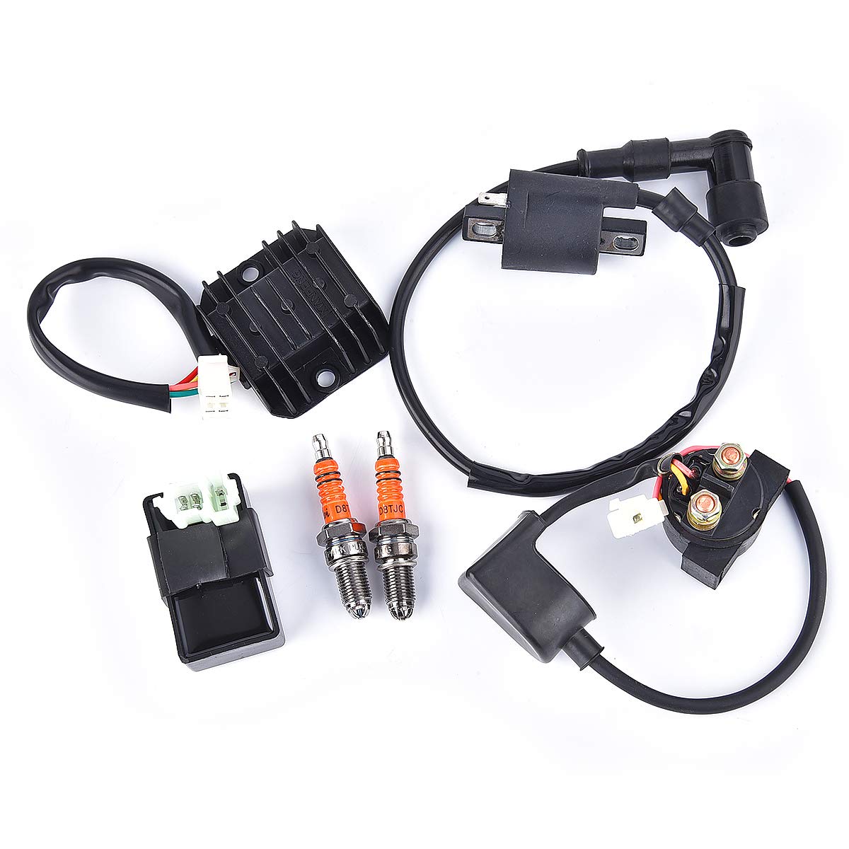 Buy Ignition Coil AC CDI Voltage Regulator Rectifier Relay Kit